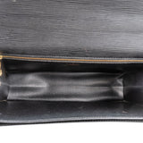 Louis Vuitton Noir Epi Leather Monceau Handbag