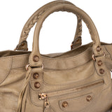 Balenciaga Leather Giant City Handbag