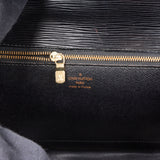 Louis Vuitton Noir Epi Leather Monceau Handbag