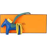 Hermès Tricolor Leather Rodeo Pegase PM Pendant