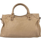 Balenciaga Leather Giant City Handbag