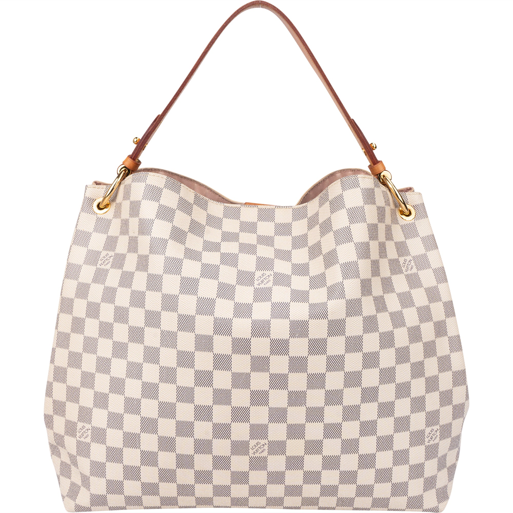 Louis Vuitton Damier Azur Monogram Graceful MM Handbag - vintageandkickz