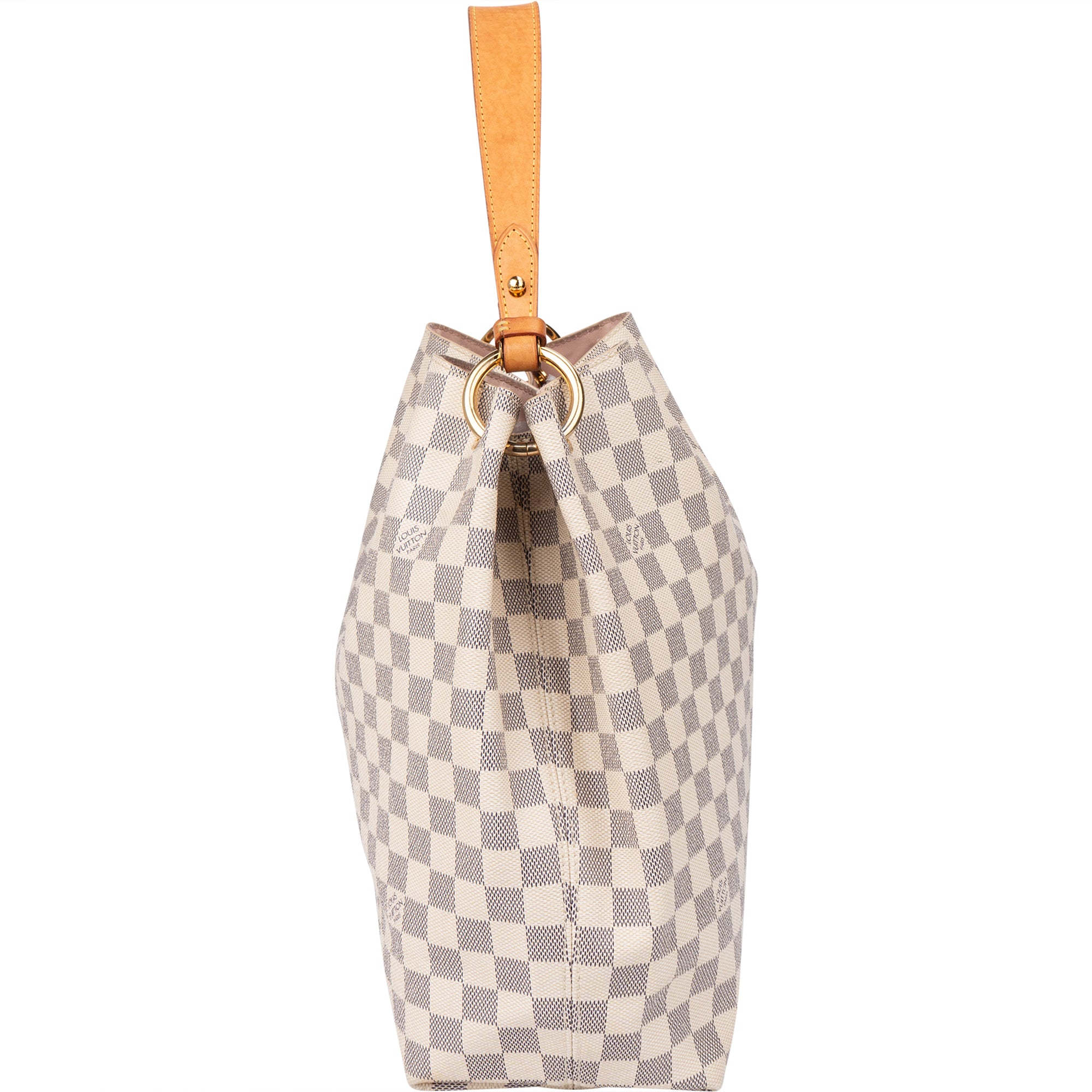Louis Vuitton Damier Azur Monogram Graceful MM Handbag - vintageandkickz