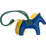 Hermès Tricolor Leather Rodeo Pegase PM Pendant