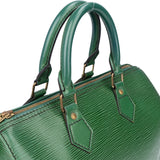 Louis Vuitton Vert Epi Leather Speedy 25 Handbag