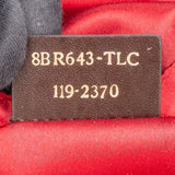 Fendi Red Nubuk Leather Baguette Buckle Shoulder Bag