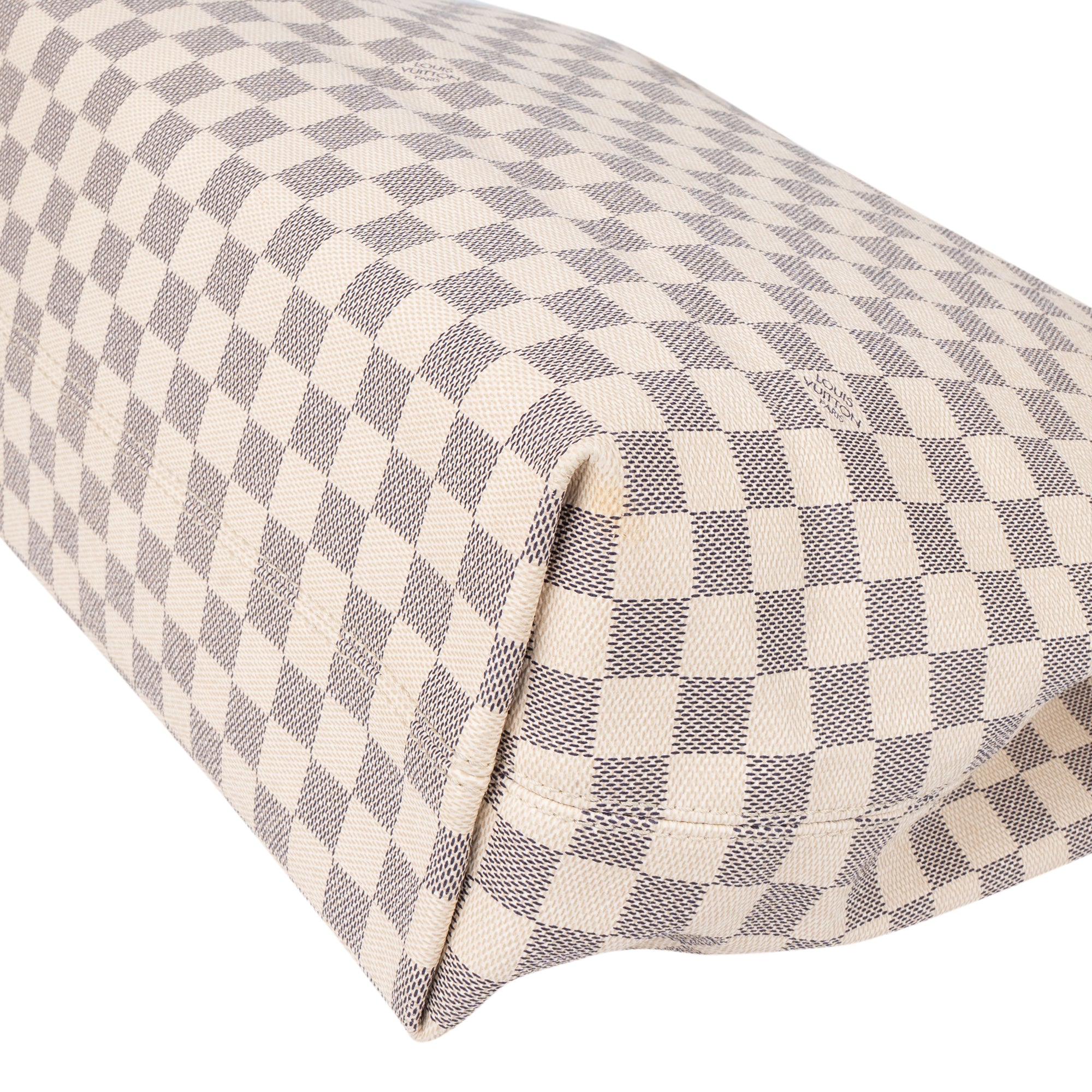 Louis Vuitton Damier Azur Monogram Graceful MM Handbag - vintageandkickz