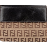 Fendi FF Monogram Canvas Zucca Bifold Wallet
