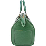 Louis Vuitton Vert Epi Leather Speedy 25 Handbag