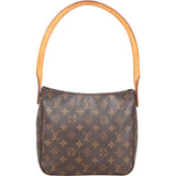 Louis Vuitton Canvas Monogram Looping MM Shoulder Bag