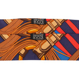 Hermès Bleu Silk Twilly Set