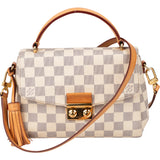 Louis Vuitton Damier Azur Monogram Croisette Handbag
