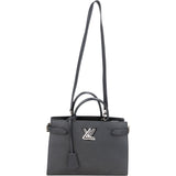 Louis Vuitton Noir Epi Leather Twist Handbag