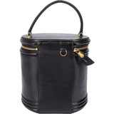 Louis Vuitton Noir Epi Leather Cannes Handbag