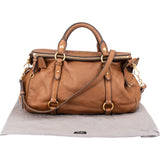 Miu Miu Classic Leather City Handbag