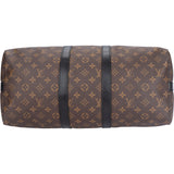 Louis Vuitton Canvas Monogram Macassar Keepall Bandouliere 45