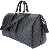 Louis Vuitton Damier Graphit Monogram Keepall 45 Bandouliere