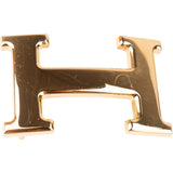 Hermès Reversible Bicolor Courchevel Leather H Belt (85)