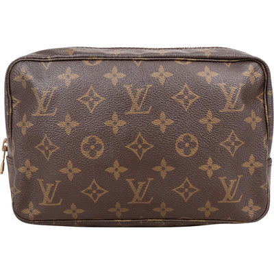 Louis Vuitton Canvas Monogram Trousse Toilette 23 Clutch