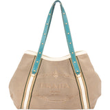 Prada Jacquard City Handbag