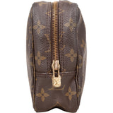 Louis Vuitton Canvas Monogram Trousse Toilette 23 Clutch