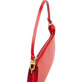 Louis Vuitton Rouge Epi Leather Pochette Accessoire Handbag