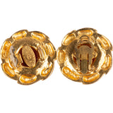 Chanel Golden CC Earclips