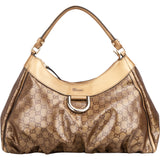 Gucci Canvas Monogram Abbey Handbag