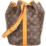 Louis Vuitton Canvas Monogram Sac Noe Petit Shoulder Bag