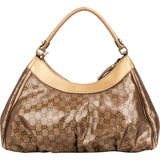 Gucci Canvas Monogram Abbey Handbag