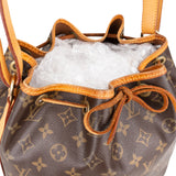 Louis Vuitton Canvas Monogram Sac Noe Petit Shoulder Bag