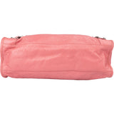Balenciaga Pink Leather City Handbag