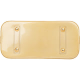 Louis Vuitton Jaune Vernis Monogram Alma PM Handbag