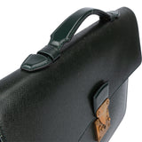 Louis Vuitton Vert Taiga leather Serviette Kourad Business Handbag