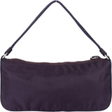 Prada Purple Nylon Triangle Handbag