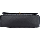 Chanel Quilted Caviar Leather Maxi Single Flap Crossbody Bag