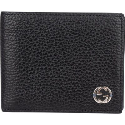 Gucci GG Emblem Leather Wallet - vintageandkickz