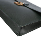 Louis Vuitton Vert Taiga leather Serviette Kourad Business Handbag