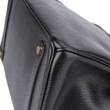 Hermès Noir Ardennes Leather Birkin 35 Handbag