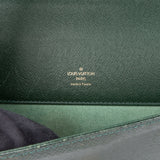 Louis Vuitton Vert Taiga leather Serviette Kourad Business Handbag