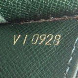 Louis Vuitton Vert Taiga leather Serviette Kourad Business Handbag