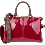 Louis Vuitton Patent Leather Miroir Handbag