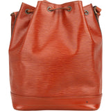 Louis Vuitton Cognac Epi Leather Sac Noe Grande Shoulder Bag