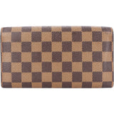 Louis Vuitton Damier Ebene Monogram Sarah Wallet