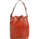 Louis Vuitton Cognac Epi Leather Sac Noe Grande Shoulder Bag