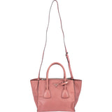 Prada Pink Leather Vitello Handabg