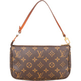 Louis Vuitton Canvas Monogram Pochette Accessoire Handbag