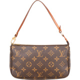 Louis Vuitton Canvas Monogram Pochette Accessoire Handbag