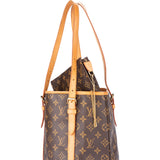 Louis Vuitton Canvas Monogram Bucket GM Handbag