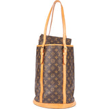 Louis Vuitton Canvas Monogram Bucket GM Handbag